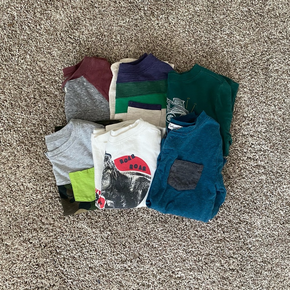 Lot of 4T long-sleeved shirts